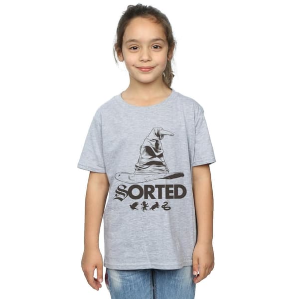 Harry Potter Girls Sorting Hat Cotton T-Shirt