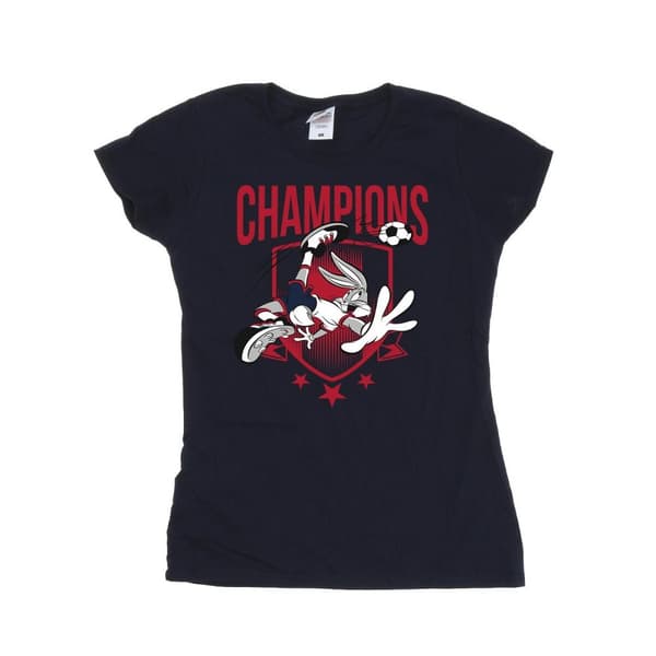 Looney Tunes Womens/Ladies Bugs Bunny Champions Cotton T-Shirt