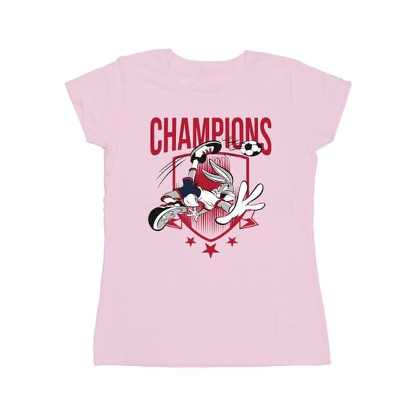 Looney Tunes Womens/Ladies Bugs Bunny Champions Cotton T-Shirt