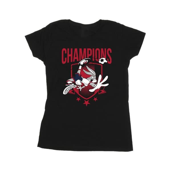 Looney Tunes Womens/Ladies Bugs Bunny Champions Cotton T-Shirt