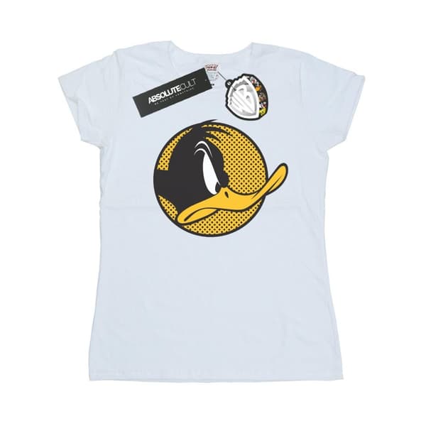 Looney Tunes Womens/Ladies Daffy Duck Dotted Profile Cotton T-Shirt