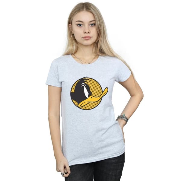 Looney Tunes Womens/Ladies Daffy Duck Dotted Profile Cotton T-Shirt