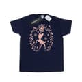 Miniatyrbild 1 av 3: Disney Dam/Tjej Bambi Julkrans Bomull Boyfriend T-shirt
