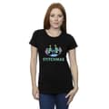 Miniatyrbild 2 av 4: Disney Dam/Tjej Lilo & Stitch Stitchmas Glasögon Bomulls-T-shirt