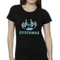 Miniatyrbilde 3 av 4: Disney Womens/Ladies Lilo & Stitch Stitchmas Glasses Cotton T-Shirt