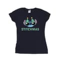 Miniatyrbilde 1 av 4: Disney Womens/Ladies Lilo & Stitch Stitchmas Glasses Cotton T-Shirt