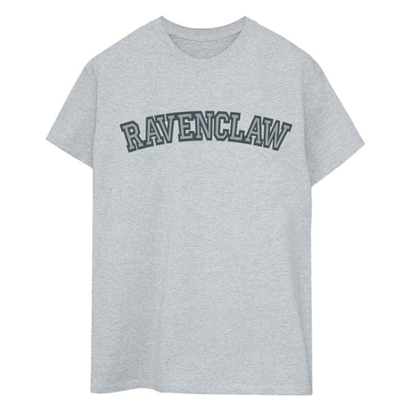 Harry Potter Dam/Collegial Ravenclaw Boyfriend T-shirt i bomull