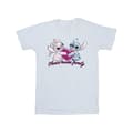 Miniatyrbilde 1 av 3: Disney Girls Lilo And Stitch Ohana Heart With Angel Cotton T-Shirt