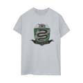 Miniatyrbillede 1 af 3: Harry Potter Womens/Ladies Slytherin Chest Badge Cotton Boyfriend T-Shirt
