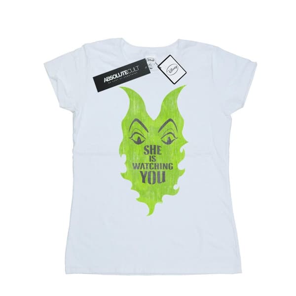 Disney Dam/Tjej The Descendants Maleficent She Is Watching - T-shirt i bomull