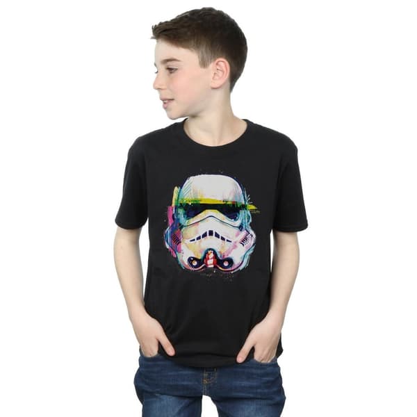 Star Wars Stormtrooper Command Art T-shirt för pojkar