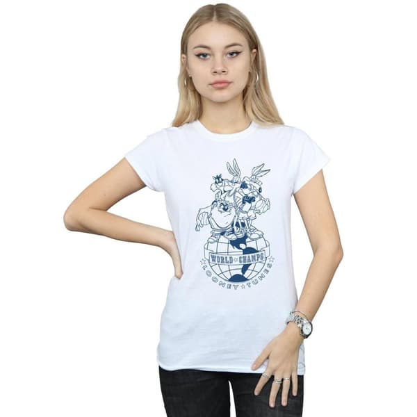 Looney Tunes Womens/Ladies World Champs Cotton T-Shirt