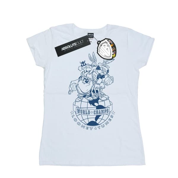 Looney Tunes Womens/Ladies World Champs Cotton T-Shirt