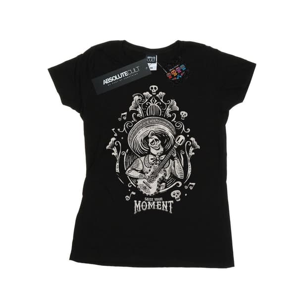 Disney Dam/dam Coco Ernesto Seize Your Moment - T-shirt i bomull Black M