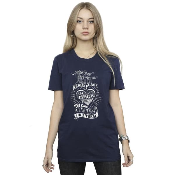 Harry Potter Womens/Ladies The Ones That Love Us Cotton Boyfriend T-Shirt