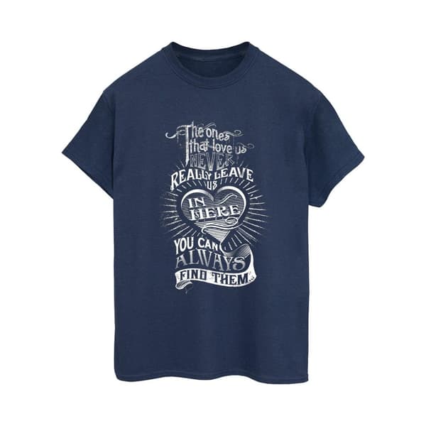 Harry Potter Womens/Ladies The Ones That Love Us Cotton Boyfriend T-Shirt