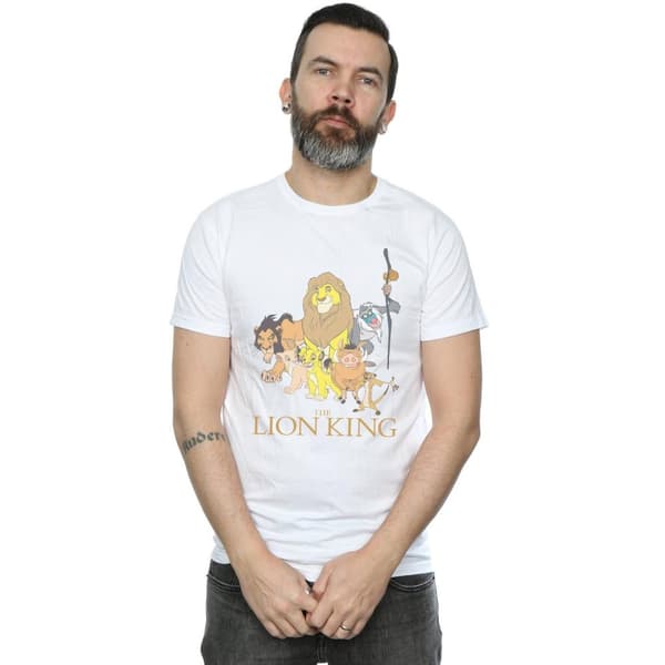 Disney Grupp-T-shirt Lejonkungen för herrar
