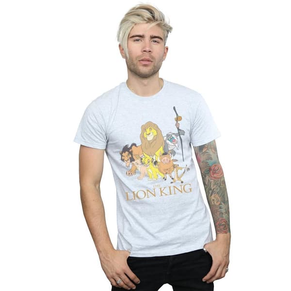 Disney Mens The Lion King Group T-Shirt