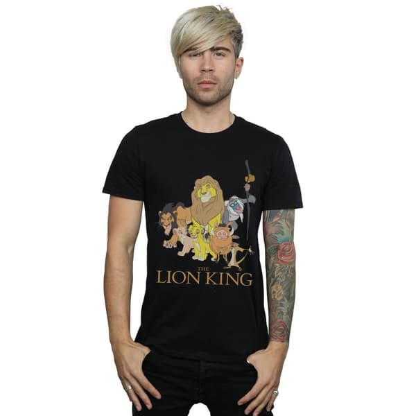 Disney Mens The Lion King Group T-Shirt