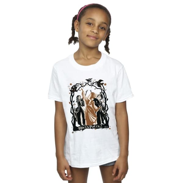 Disney Hocus Pocus Birds T-shirt i bomull för flickor
