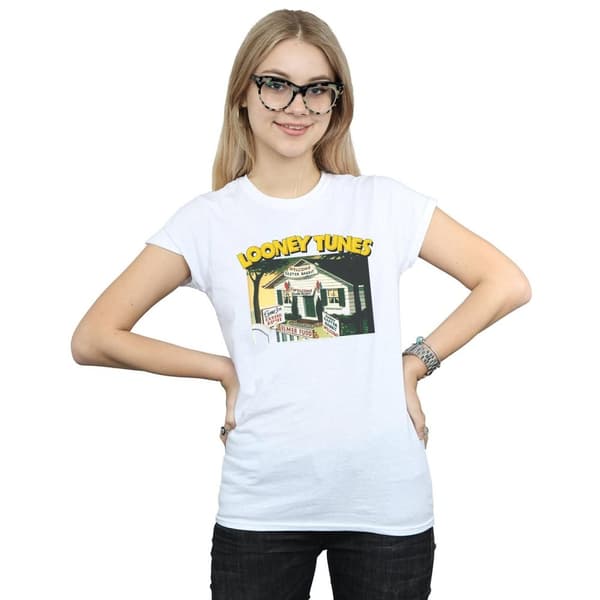 Looney Tunes Womens/Ladies Elmer Fudd Welcome Easter Rabbit Cotton T-Shirt