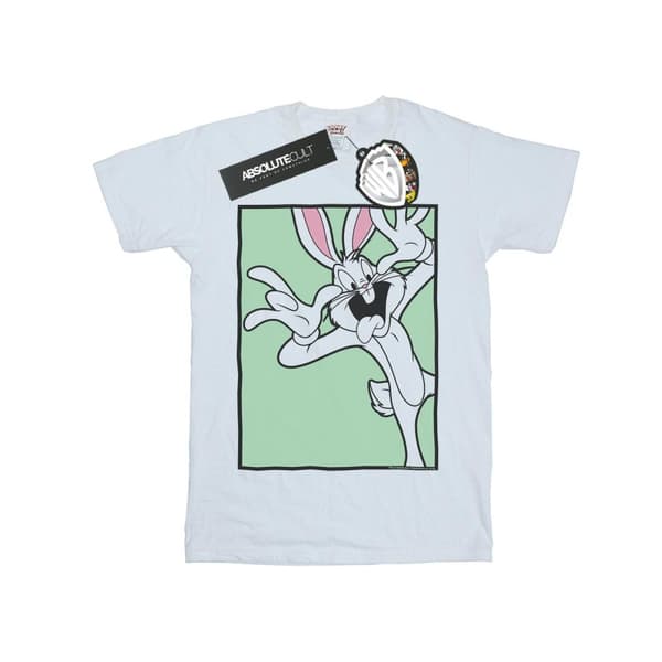 Looney Tunes Womens/Ladies Bugs Bunny Funny Face Cotton Boyfriend T-Shirt
