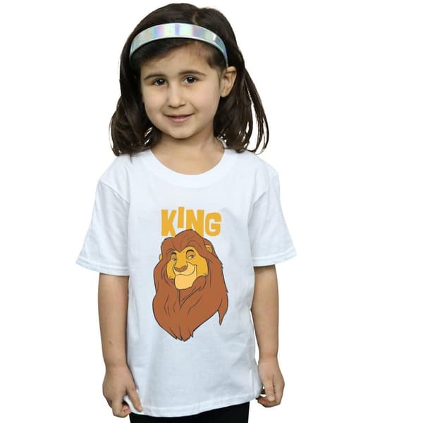 Disney Girls The Lion King Mufasa King Cotton T-Shirt