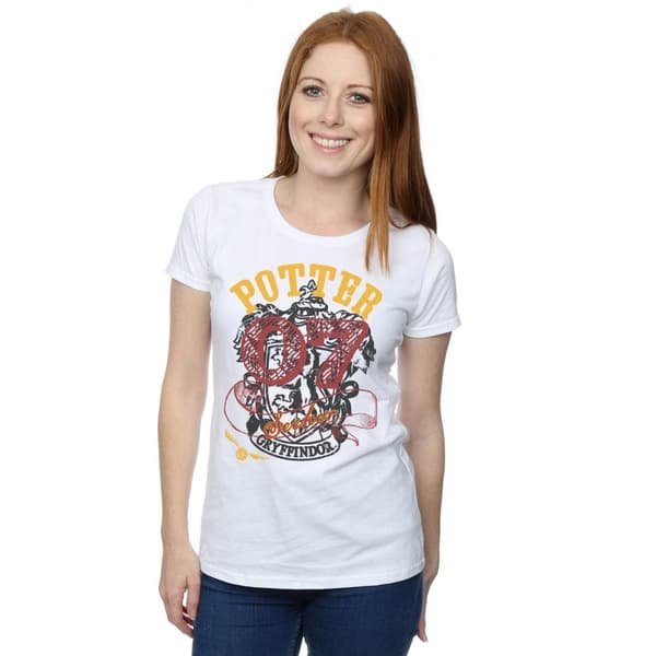 Harry Potter Womens/Ladies Gryffindor Seeker Cotton T-Shirt