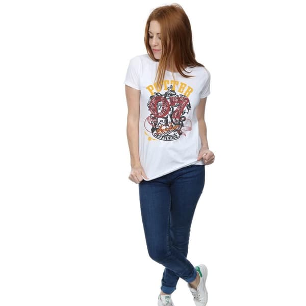 Harry Potter Womens/Ladies Gryffindor Seeker Cotton T-Shirt