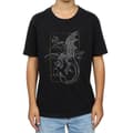 Miniatyrbild 3 av 5: Harry Potter Pojkar - Dragon Line Art T-shirt