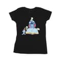 Miniatyrbilde 1 av 3: Disney Womens/Ladies Lilo & Stitch Reading A Book Cotton T-Shirt