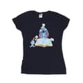 Miniatyrbilde 1 av 3: Disney Womens/Ladies Lilo & Stitch Reading A Book Cotton T-Shirt