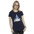 Miniatyrbilde 2 av 3: Disney Womens/Ladies Lilo & Stitch Reading A Book Cotton T-Shirt