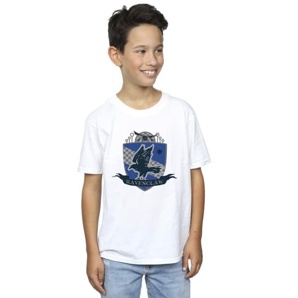Harry Potter T-shirt med Ravenclaw-märke på bröstet för pojkar