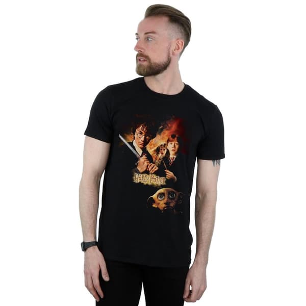 Harry Potter Mens Chamber Of Secrets Poster T-Shirt