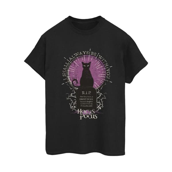 Disney Dam/Häst Hocus Pocus RIP Emily Binx Boyfriend T-shirt i bomull