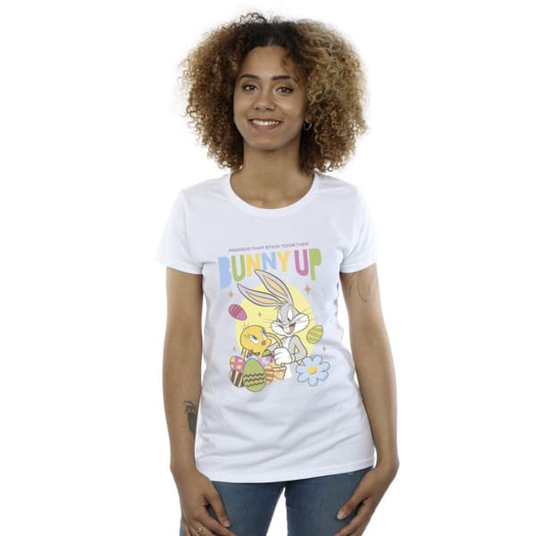 Looney Tunes Dam/Tjej - Bunny Up - T-shirt i bomull
