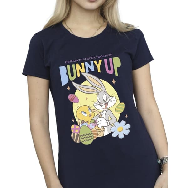 Looney Tunes Dam/Tjej - Bunny Up - T-shirt i bomull