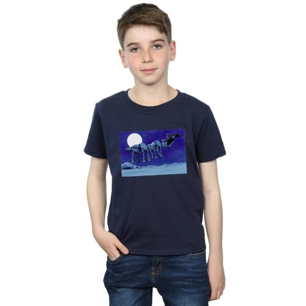 Star Wars T-shirt med AT-AT-släde för pojkar