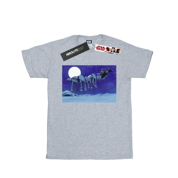 Star Wars T-shirt med AT-AT-släde för pojkar