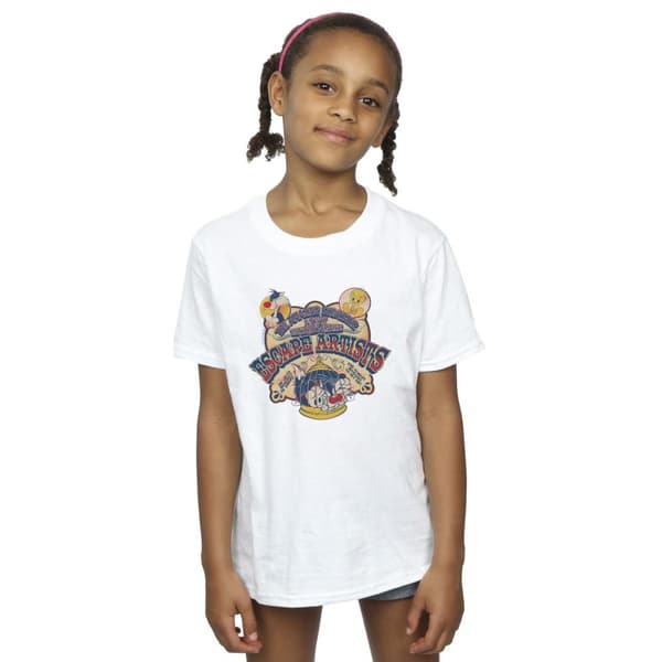 Looney Tunes Girls Escape Artists Cotton T-Shirt