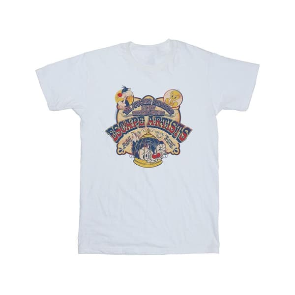 Looney Tunes Girls Escape Artists Cotton T-Shirt
