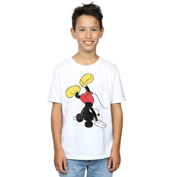 Disney Uppochnedvänd Musse Pigg-t-shirt för pojkar