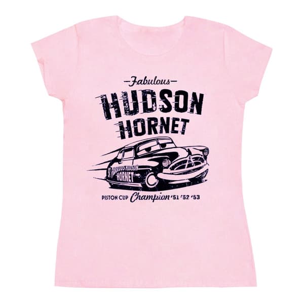 Disney Womens/Ladies Cars Hudson Hornet Cotton T-Shirt