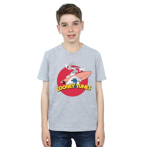Looney Tunes Surfande t-shirt med Bugs Bunny för pojkar