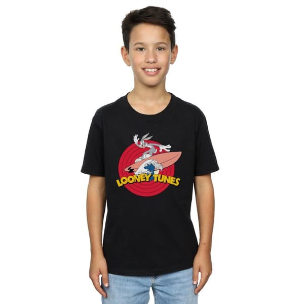 Looney Tunes Surfande t-shirt med Bugs Bunny för pojkar