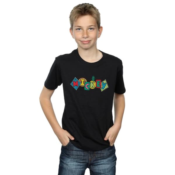 Disney Musse Pigg Fruktblock T-shirt - pojkar