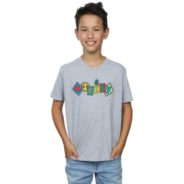 Disney Musse Pigg Fruktblock T-shirt - pojkar