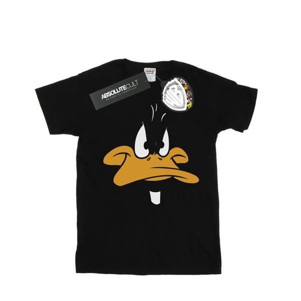 Looney Tunes Boys Daffy Duck Big Face T-Shirt