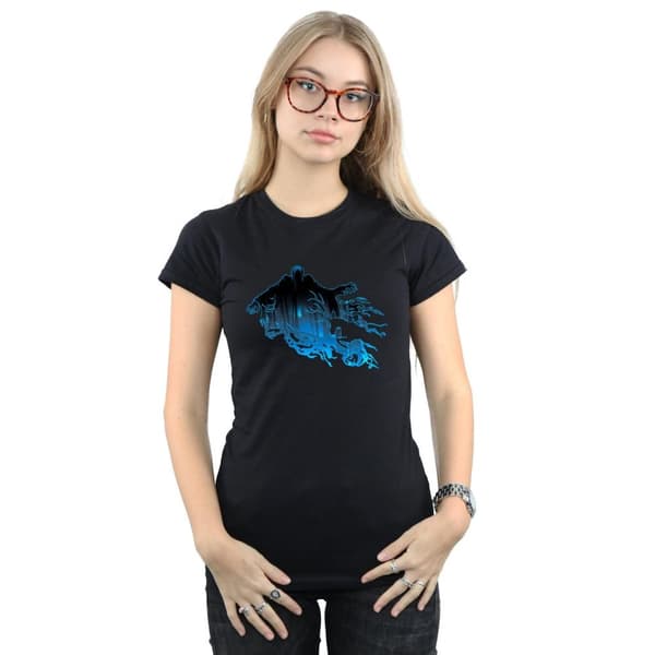 Harry Potter Dam/Tjej Dementor Silhouette Bomulls-T-shirt